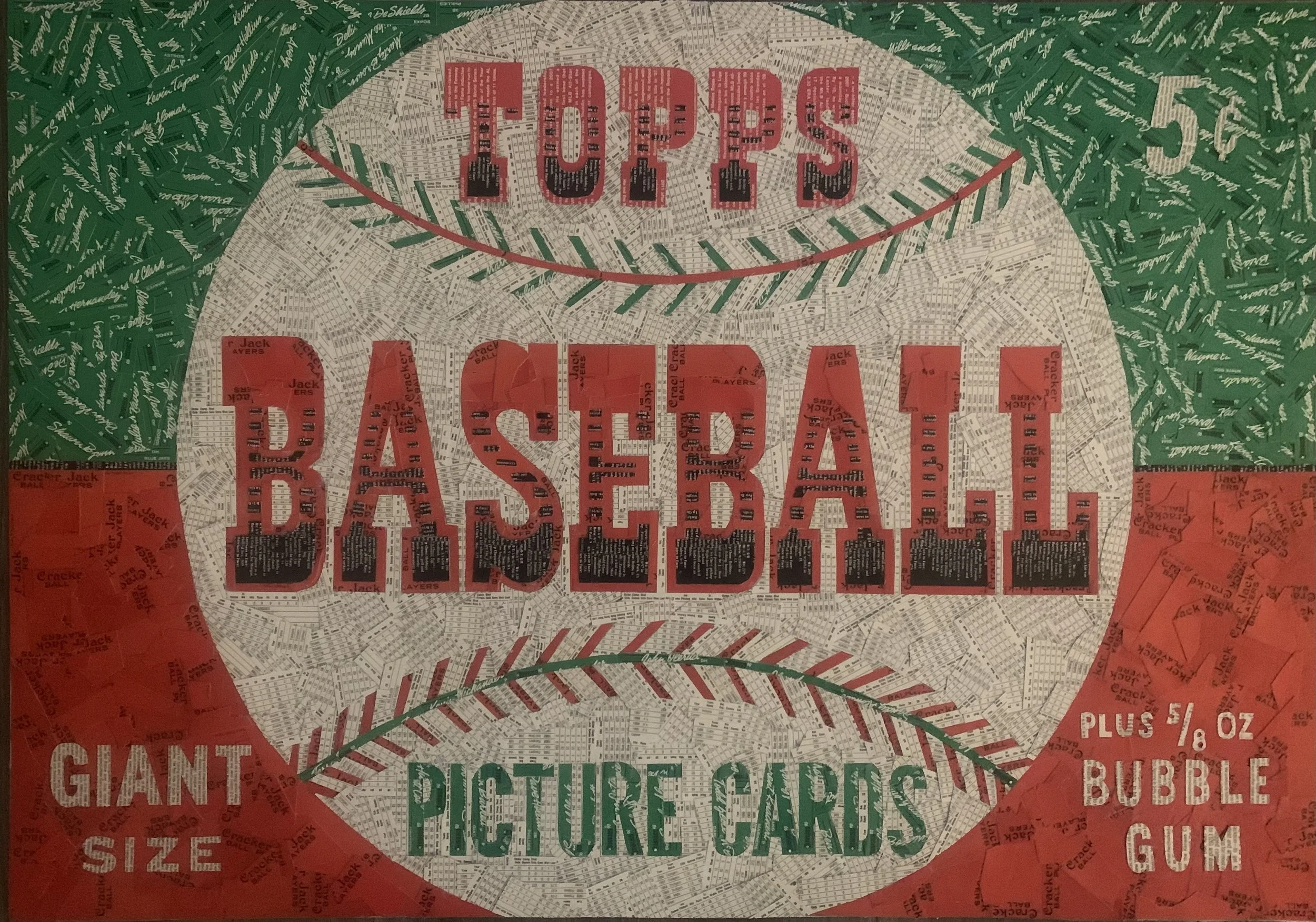 Topps 5 Cent Pack Project — Tim Carroll Art